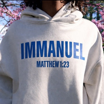 Immanuel Hoodie- Bone